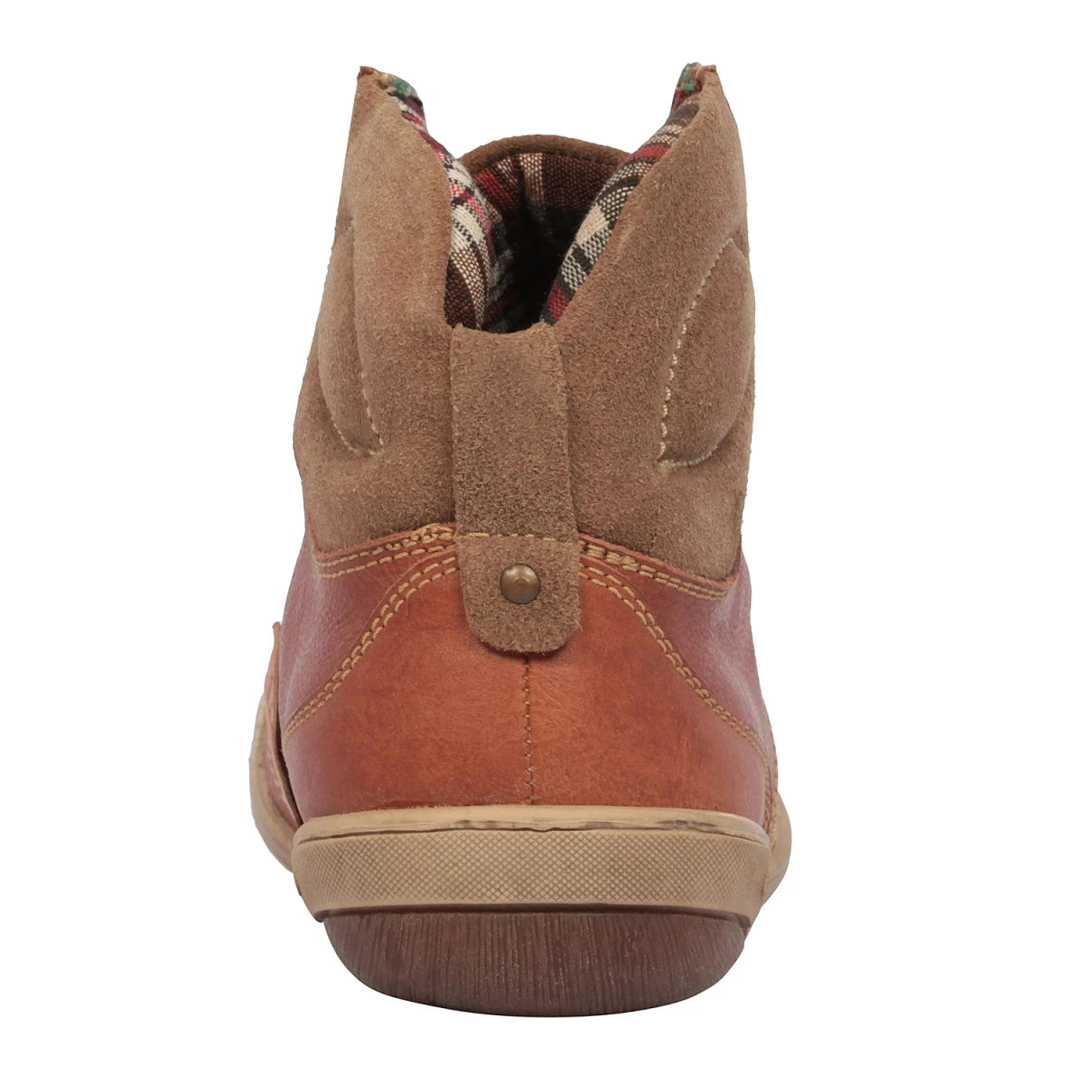 Pure Leather Tan Boots  - SIYTAN, FA68012SIYTAN