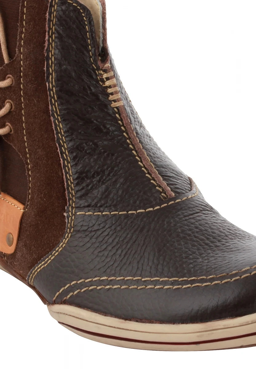 Pure Leather Chelsea Boots - Brute(Choc), FA68022CHCELAS