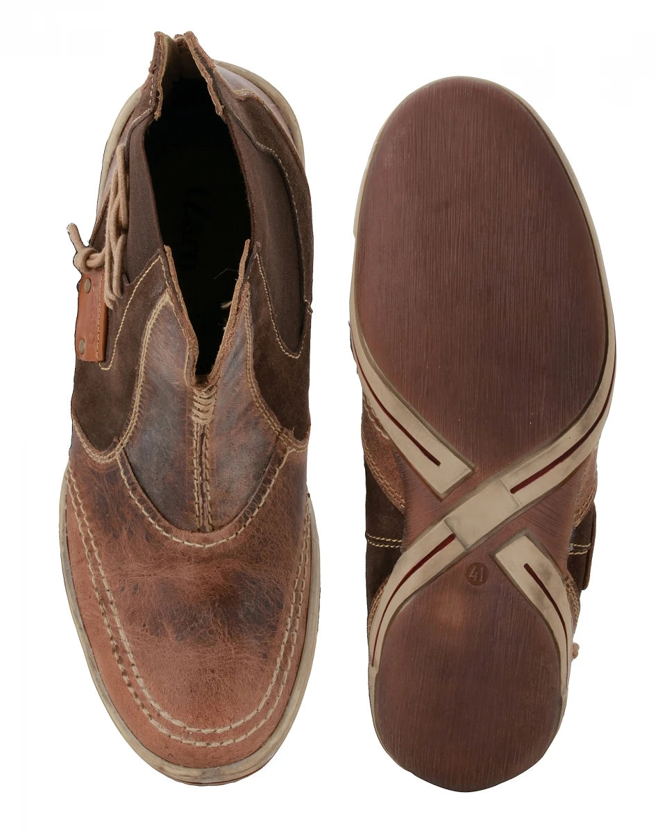 Pure Leather Chelsea Boot - Brute (CRZ), FA6802CRZElas