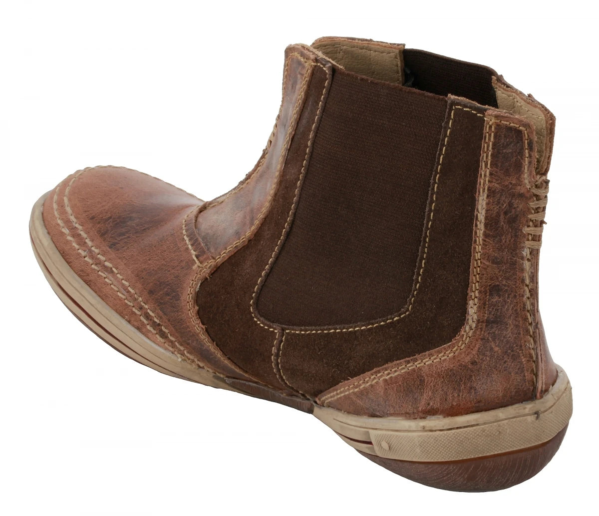 Pure Leather Chelsea Boot - Brute (CRZ), FA6802CRZElas