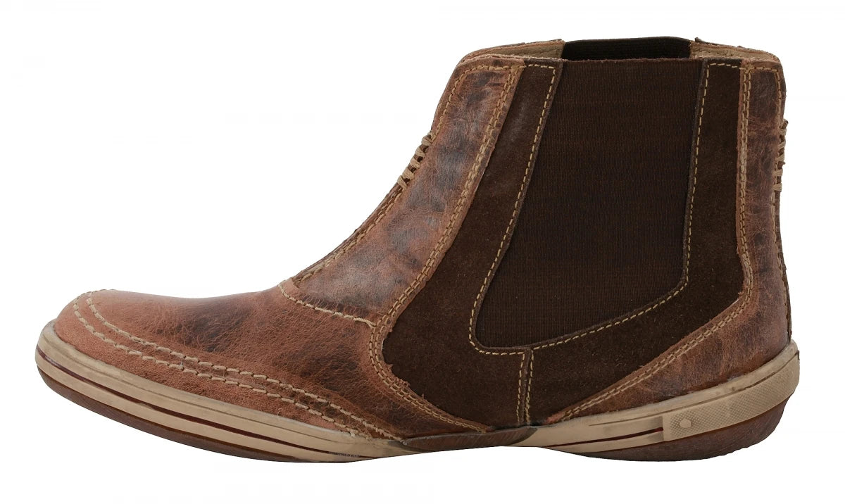 Pure Leather Chelsea Boot - Brute (CRZ), FA6802CRZElas
