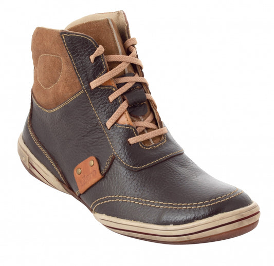 Pure Leather Chocolate Color Boots  -  FAZ6801CHC