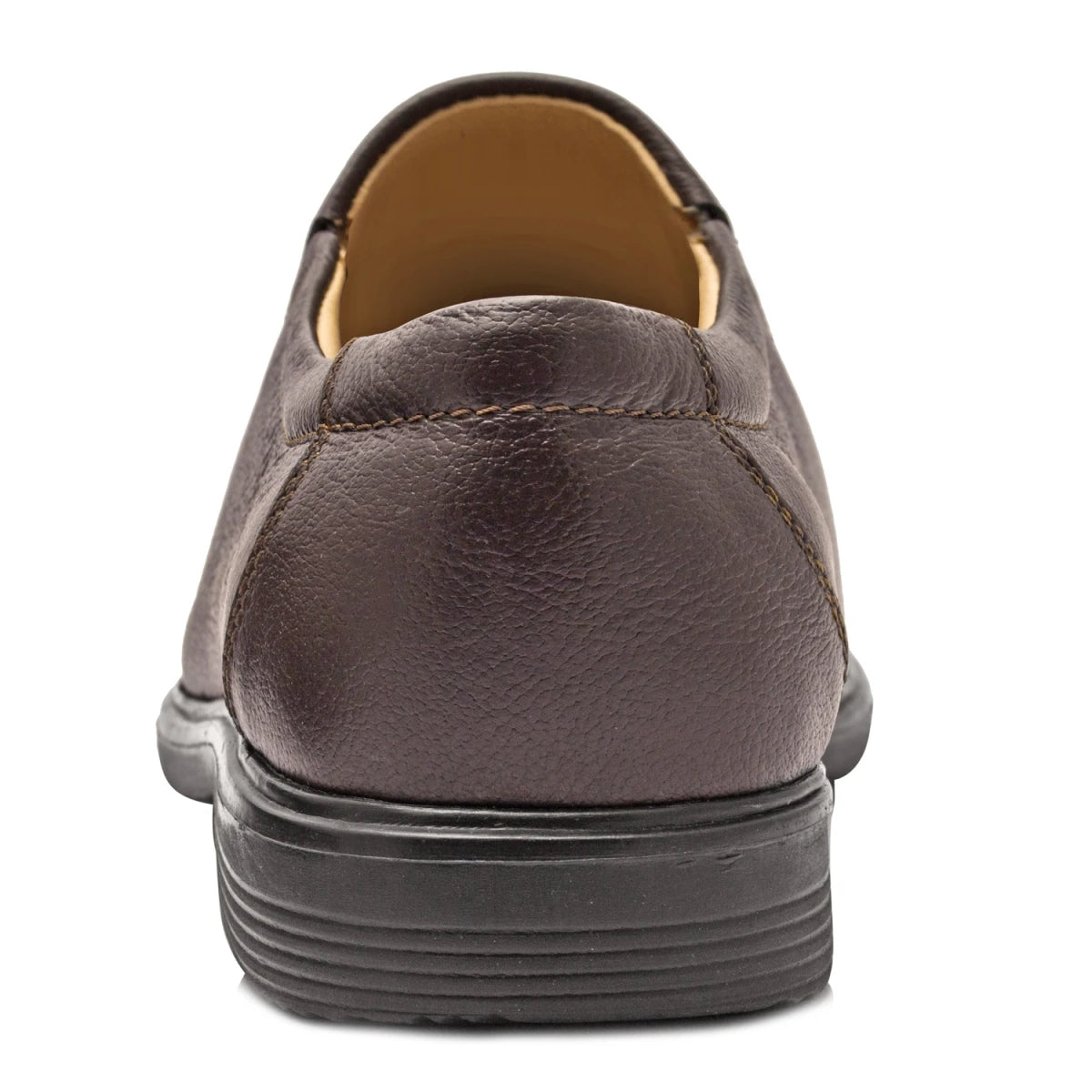 Pure Leather Chocolate Color Slip-On Formal Shoe - Choco-Geneva, FREMC2424CHC