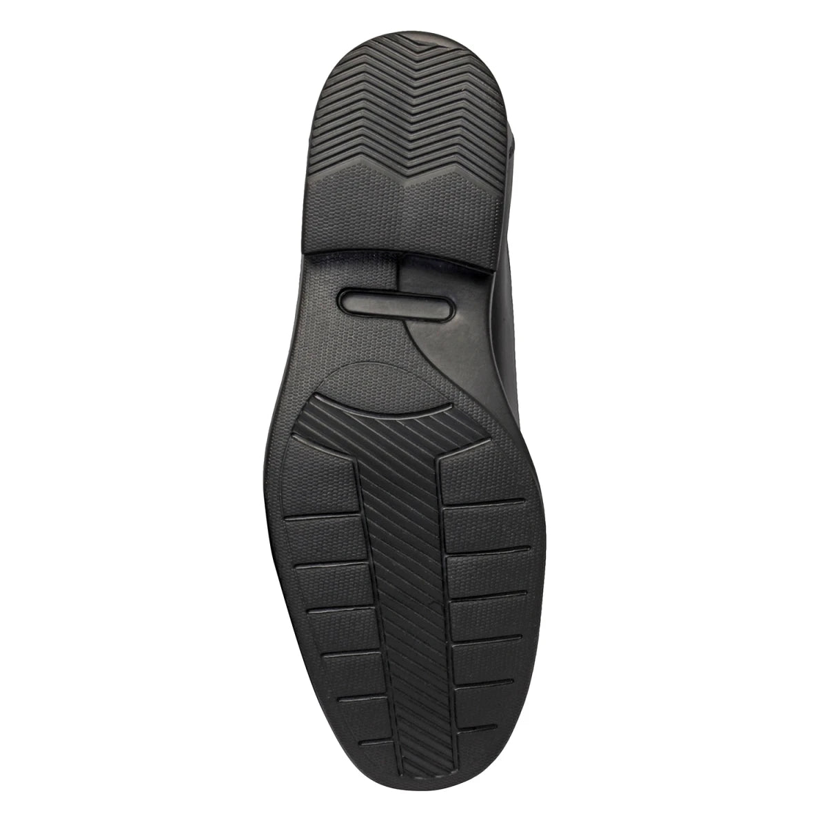 Pure Leather Black Formal Slip-on Shoes - SM Sam (Smooth Finish), FRMC24223SG