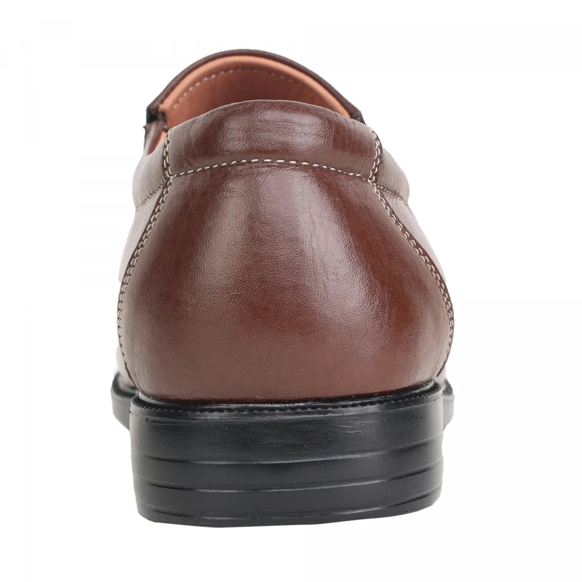 Pure Leather, Super-Light, Cherry Color Formal Slip-on Shoe- FRRP2425CHBR