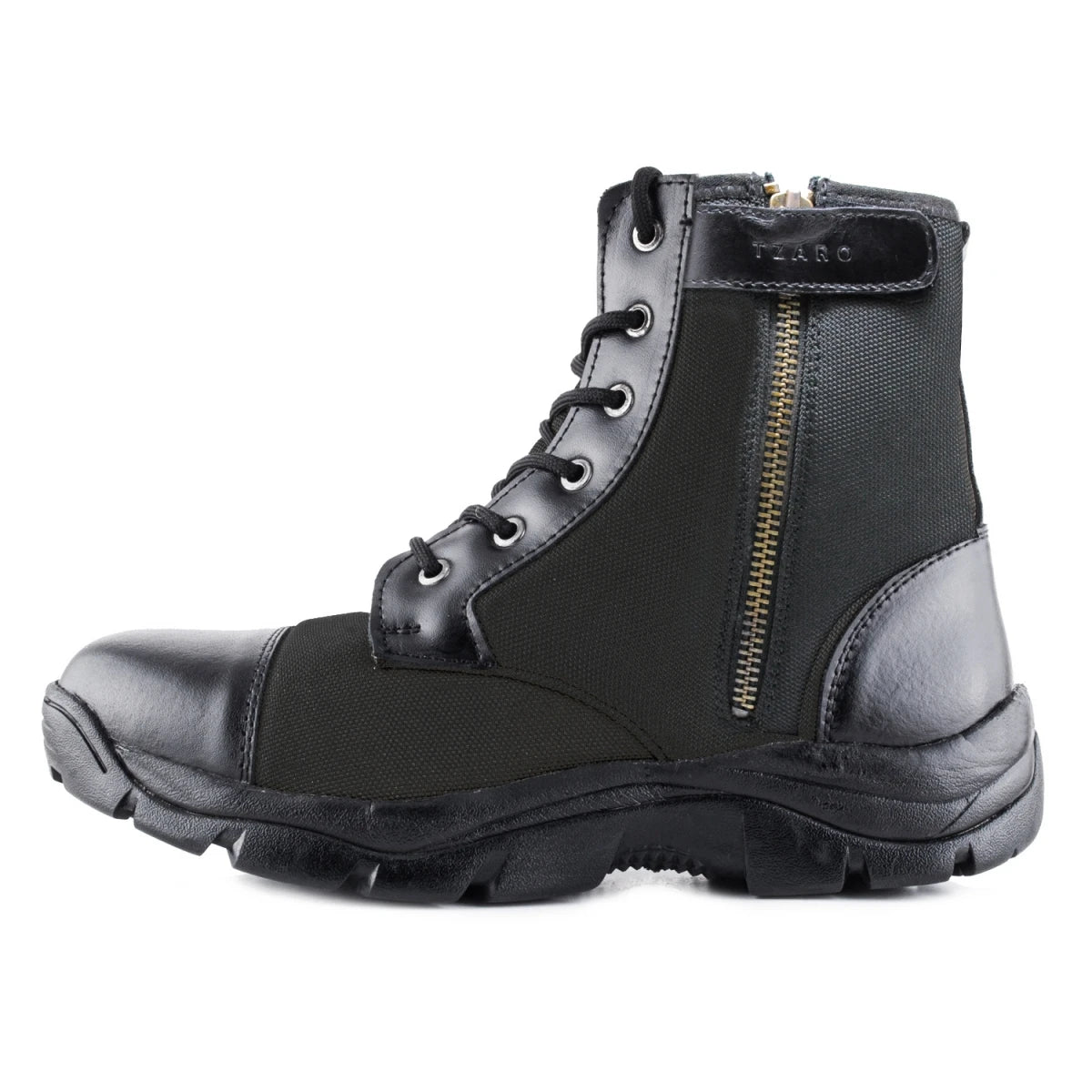 Next Generation Black Jungle Boots with Zipper Opening – HULK, HLKCNVBLZP