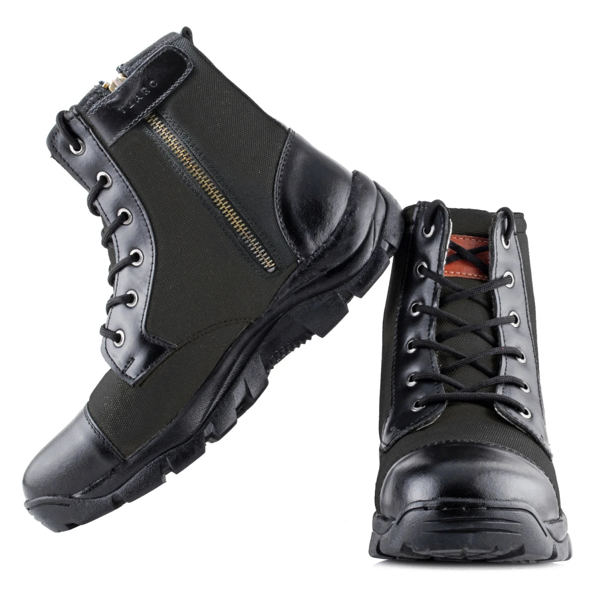 Next Generation Black Jungle Boots with Zipper Opening – HULK, HLKCNVBLZP