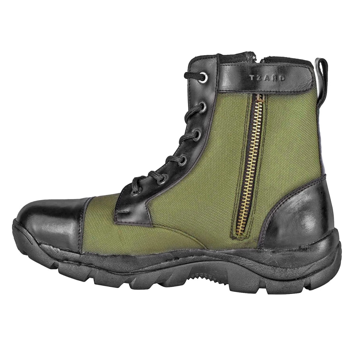 Next Generation Olive Green Jungle Boots with Zipper Opening – HULK, HLKCNVOGZP