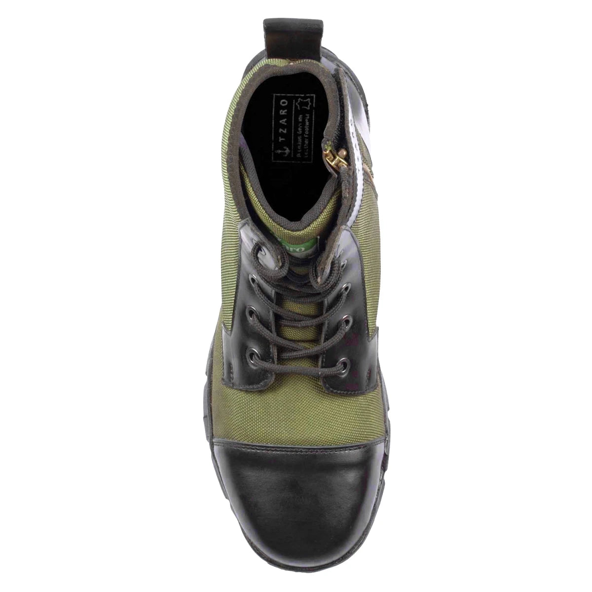Next Generation Olive Green Jungle Boots with Zipper Opening – HULK, HLKCNVOGZP