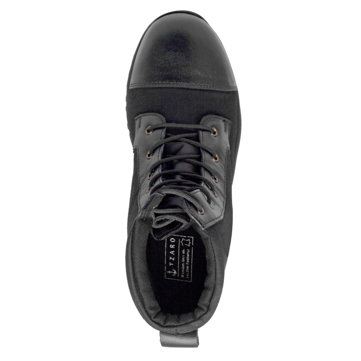 Canvas - Leather Tactical Black Jungle Boots - Hulk (Black Robin), HULKCNV01