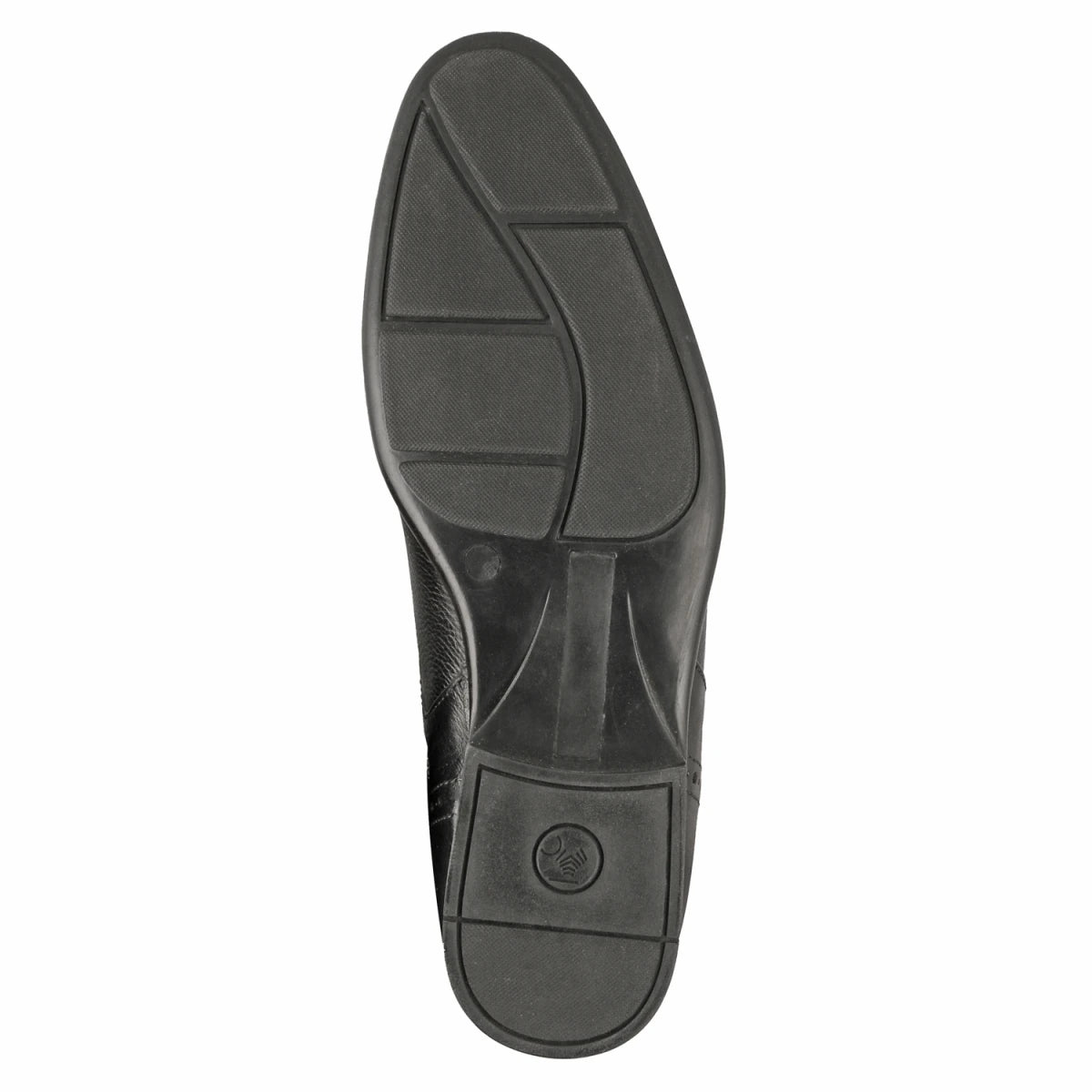 Pure Leather Formal Black Slip-on Shoe with Rubber Sole – Holay362