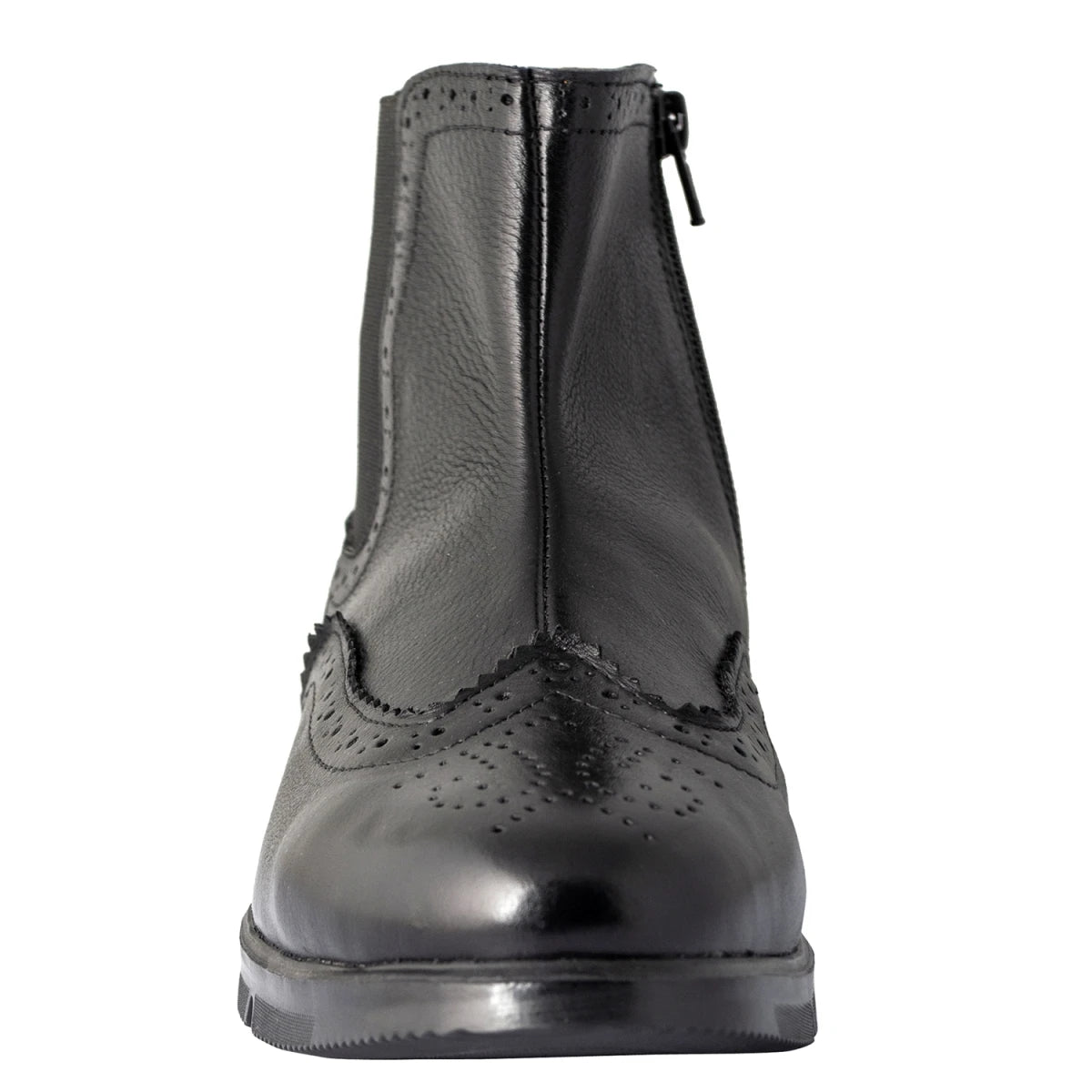 Pure Leather  Super-Light Black Chelsea Boots – Thimpu, ICNCHLS2215BL