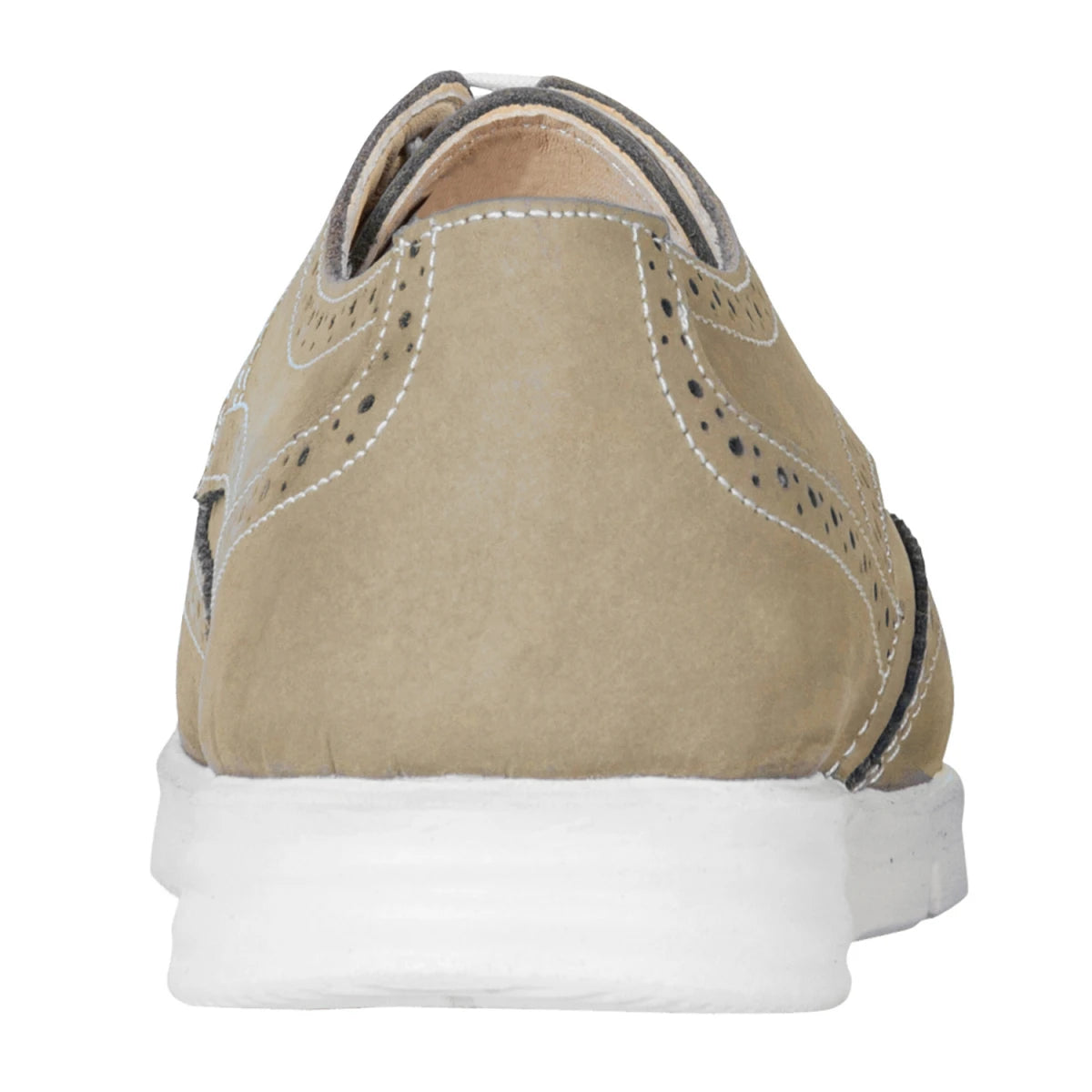 Pure Leather Super-Light Olive Green Brogues - Gimlet (Olive-Green), ICNNOL2203BRG
