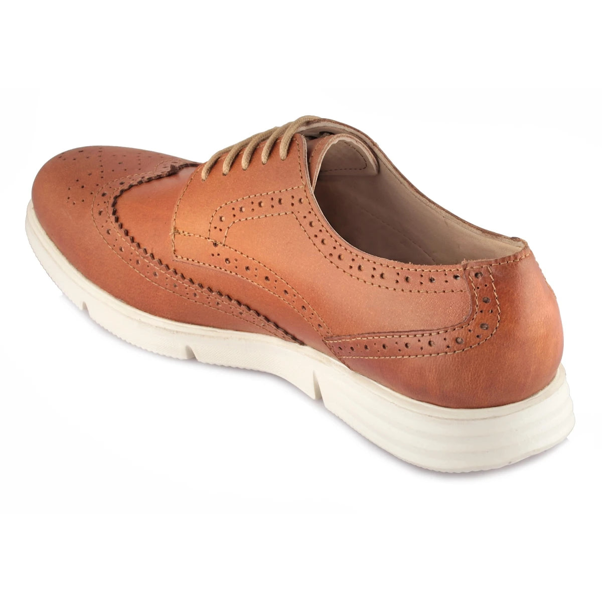 Pure Leather, Super-Light, Tan Brogue - Gimlet (Tan) , ICNTAN2201BRG