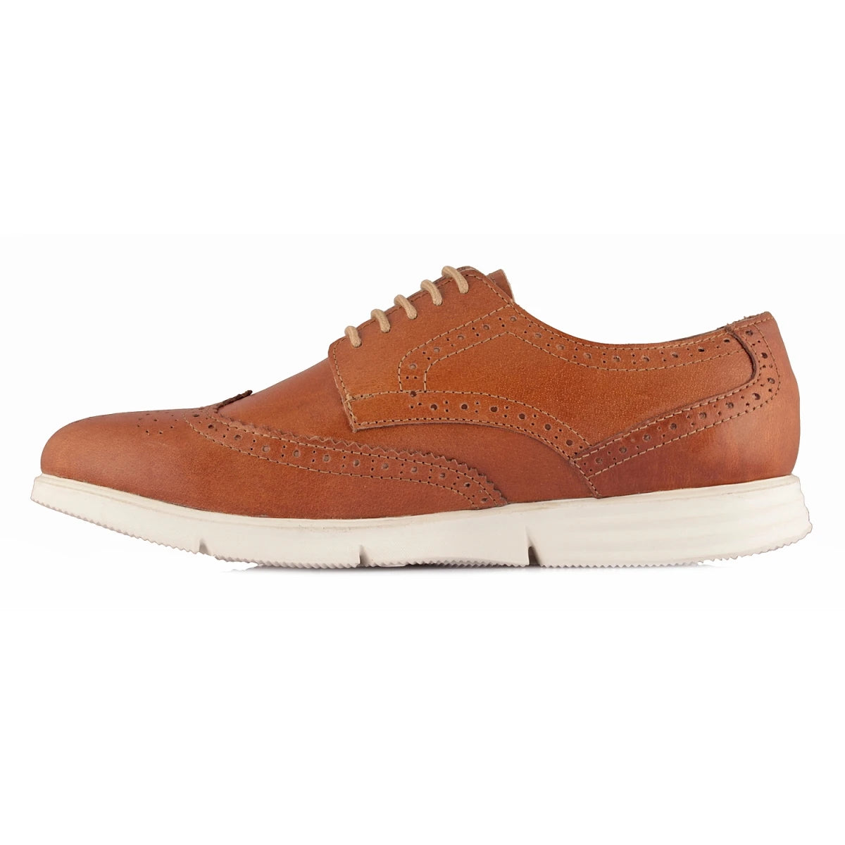 Pure Leather, Super-Light, Tan Brogue - Gimlet (Tan) , ICNTAN2201BRG