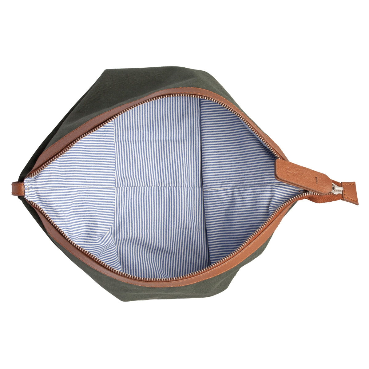 Canvas Genuine Leather Utility Pouch - Mach 5