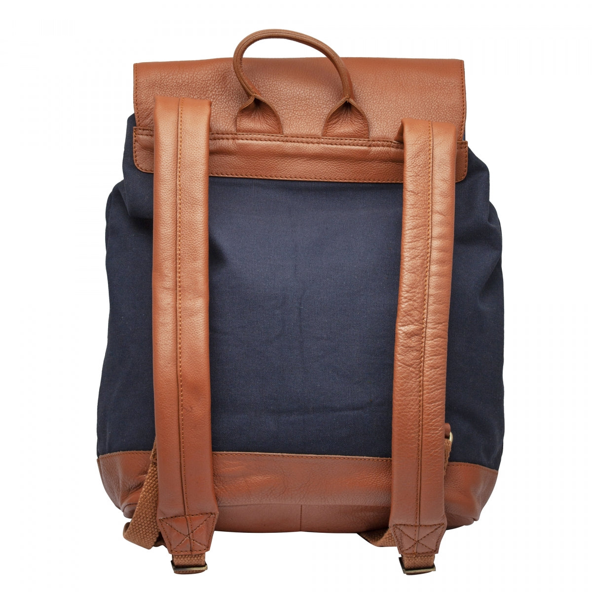 Canvas Genuine Leather Backpack - OSLO