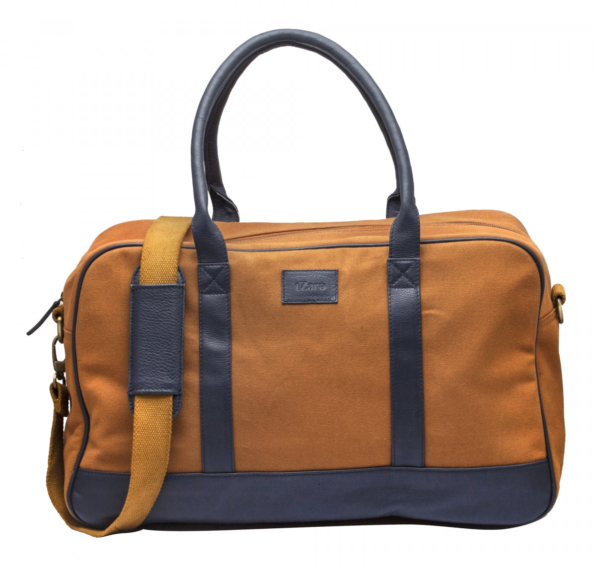 Canvas Genuine Leather Duffle Bag - Brighton