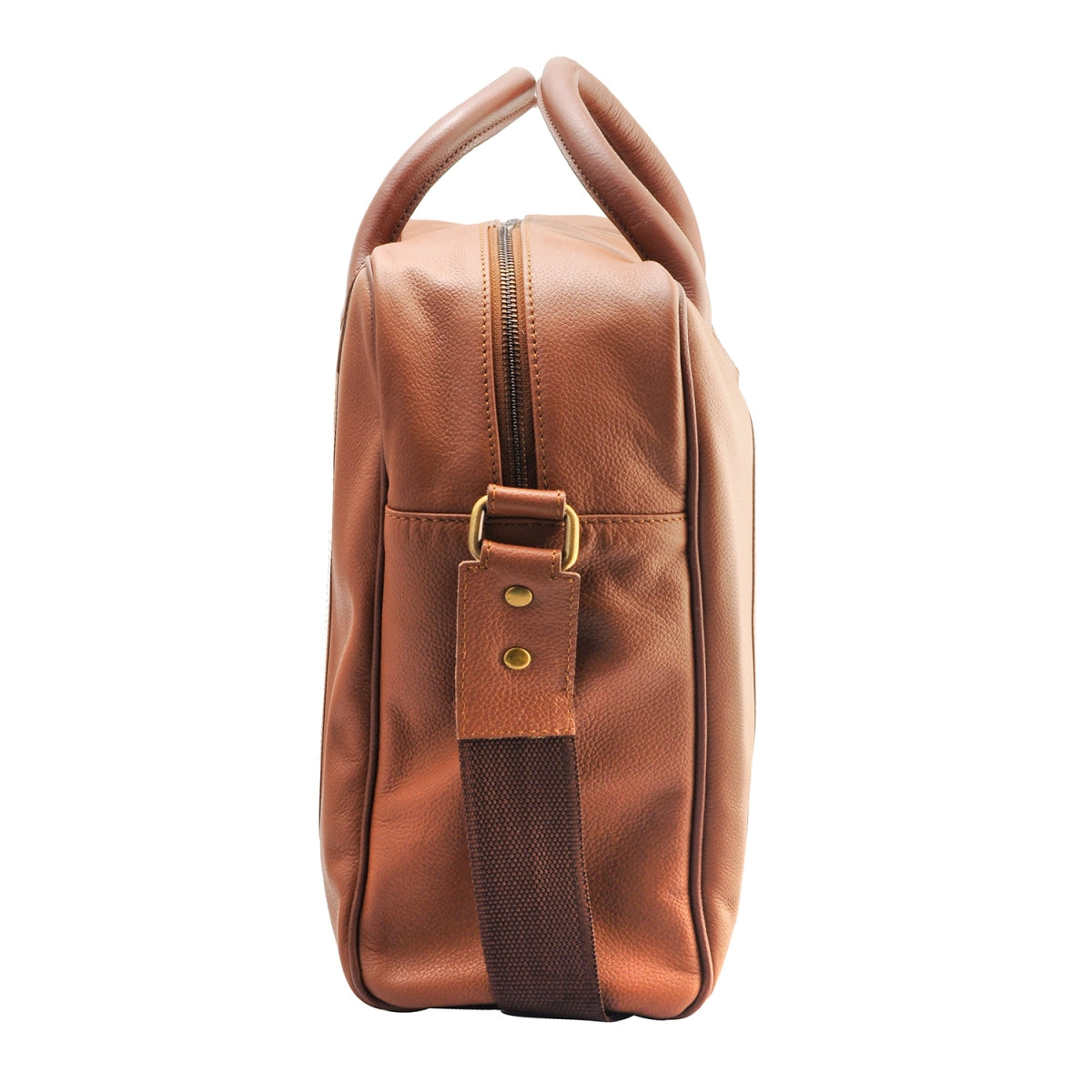 TZARO Genuine Leather Portfolio Bag IBEX (Tan)
