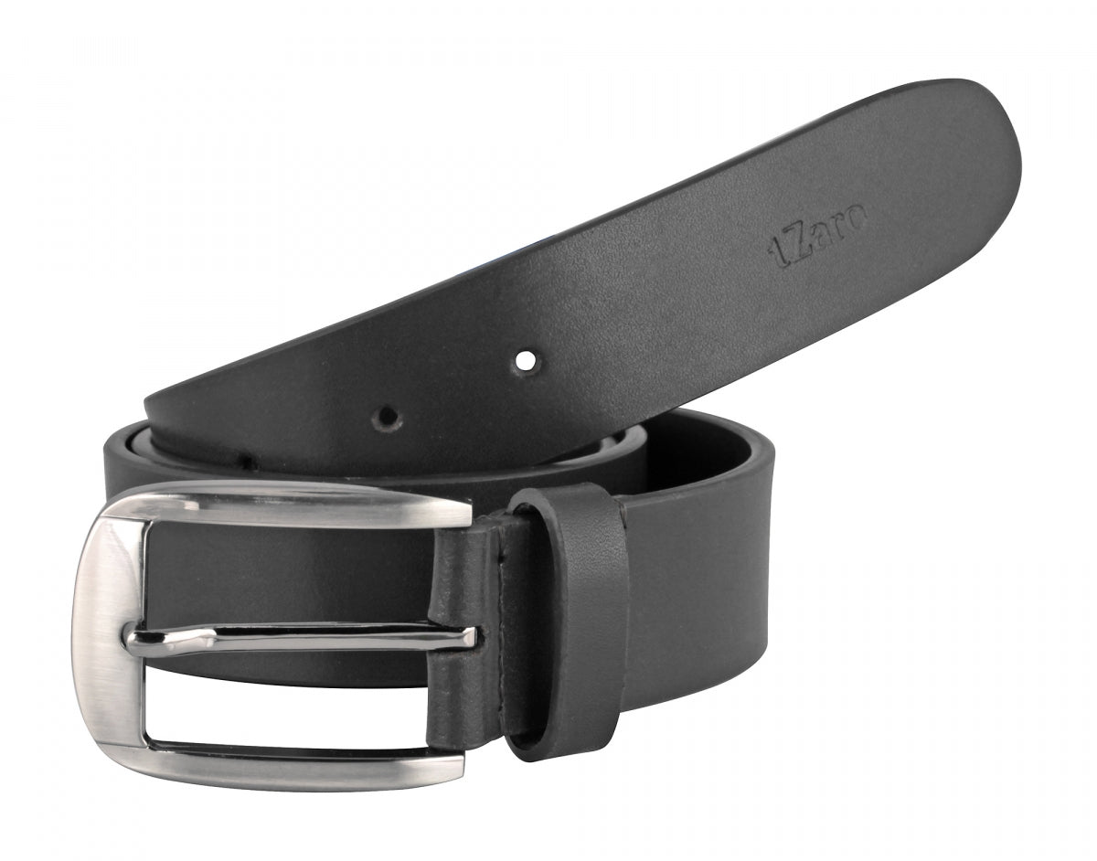 Tzaro Black Color Belt Wallet Combo Set : IQPRSCMB223