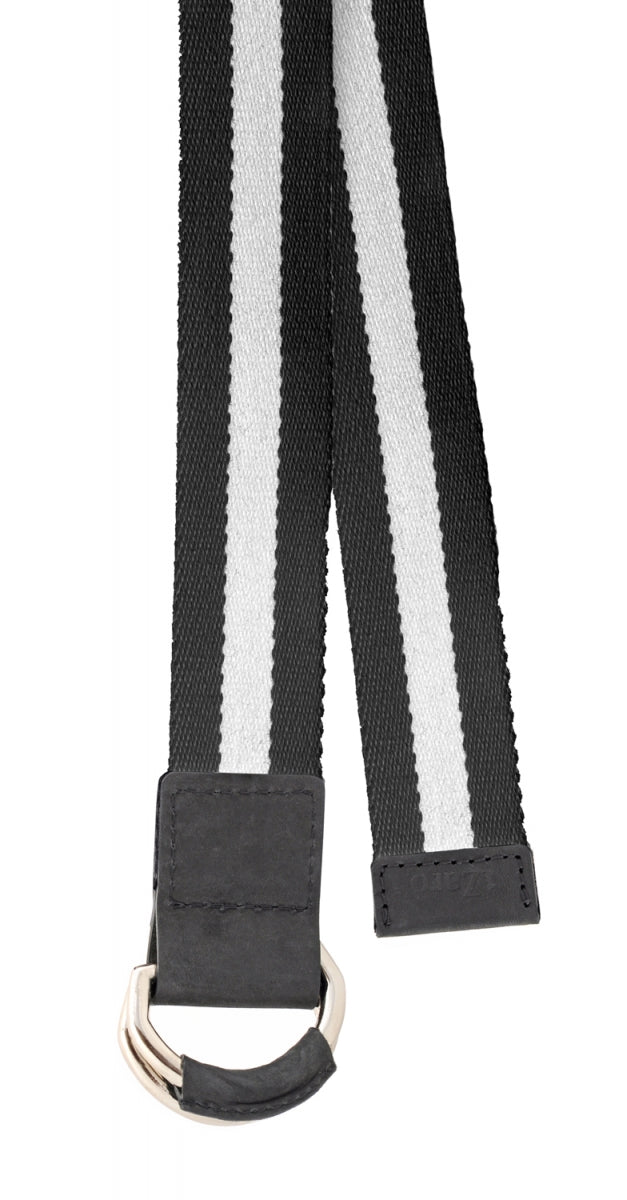 TZARO Canvas Genuine Leather Belt - IQPRSFBLT013