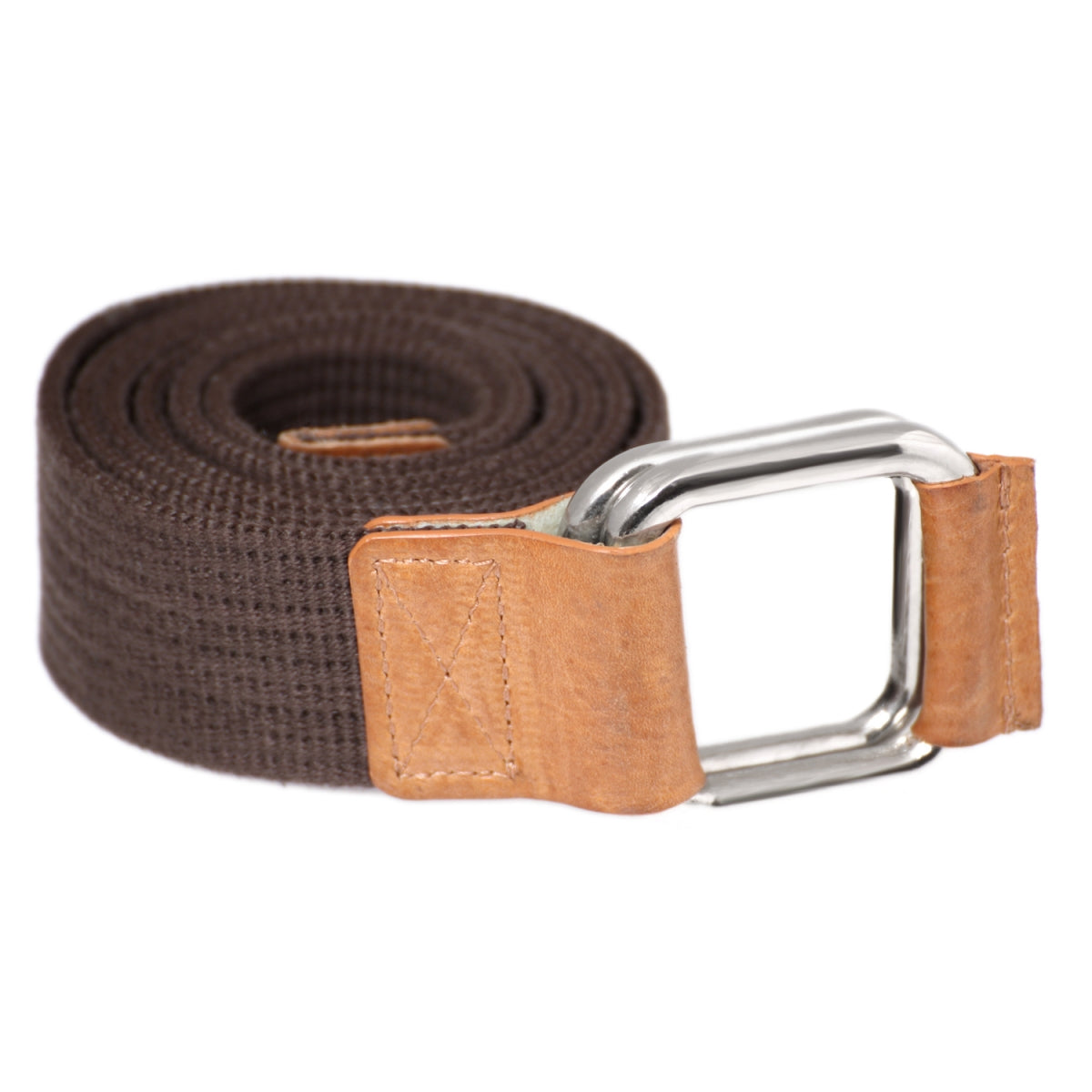 TZARO Canvas Genuine Leather Belt - IQPRSFBLT036