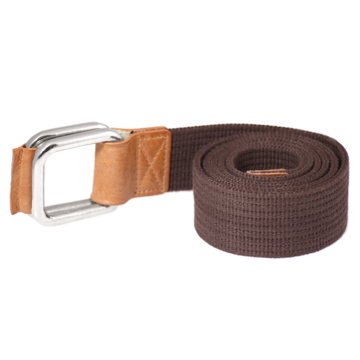 TZARO Canvas Genuine Leather Belt - IQPRSFBLT036