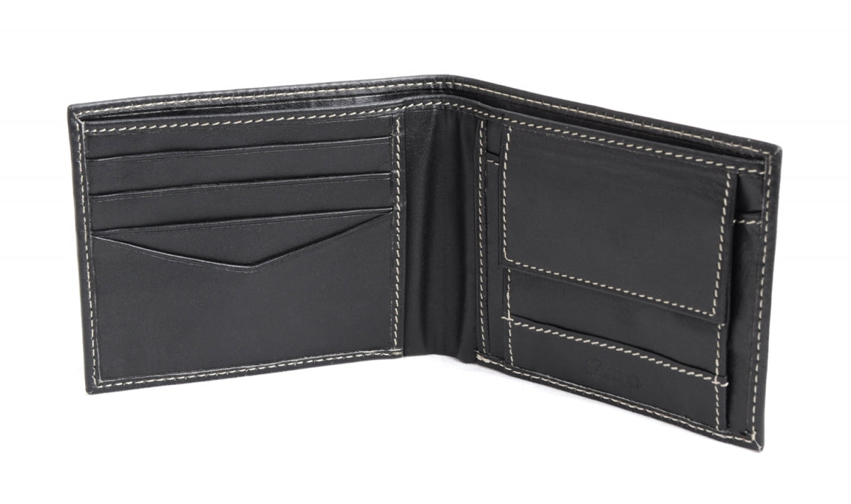 TZARO Genuine Leather Wallet: IQPRSLTHR008