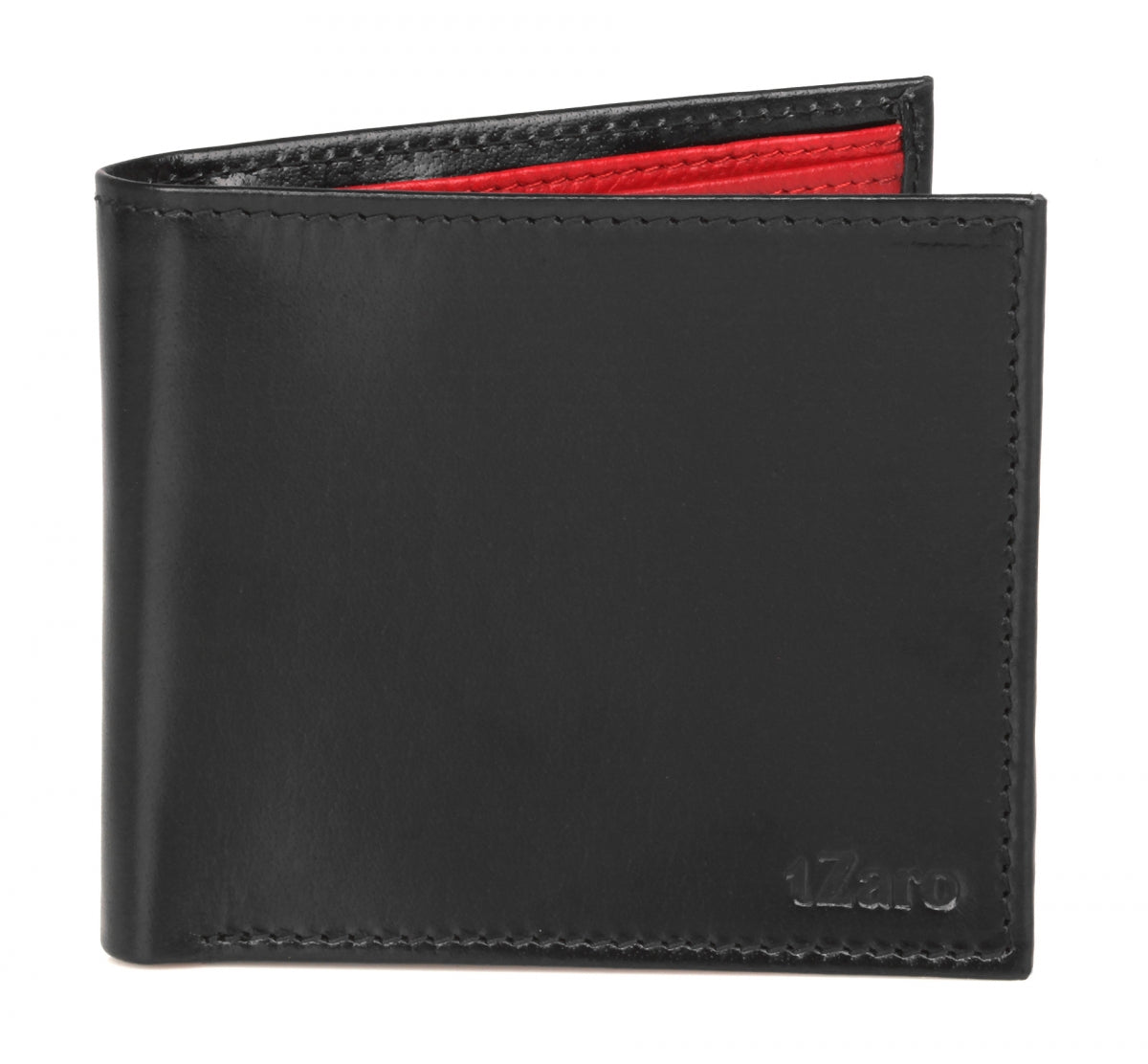 Black & Red Bifold Wallet for Men's Online