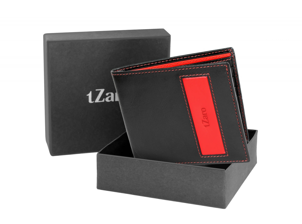 TZARO Genuine Leather Wallet: IQPRSLTHR021