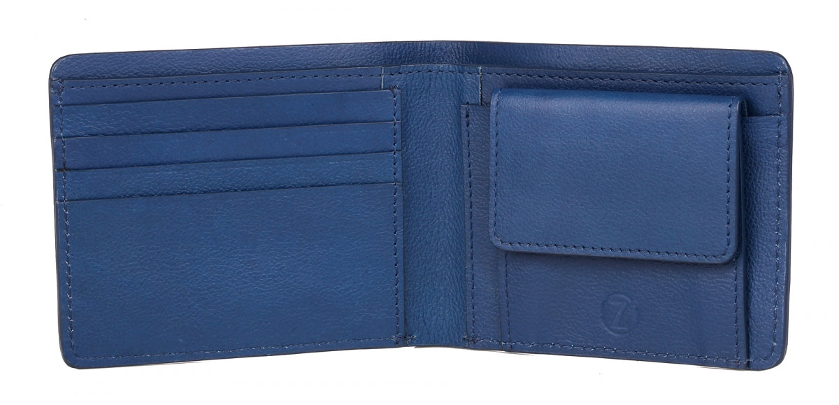 TZARO Genuine Leather Wallet: IQPRSLTHR023