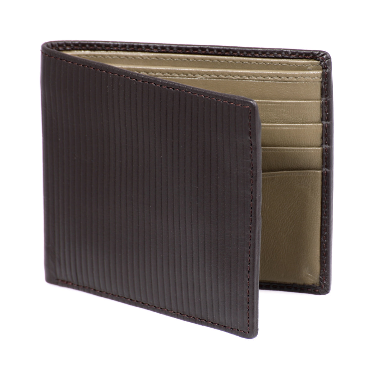 Brown Bifold Genuine Leather Wallet for Men's Online