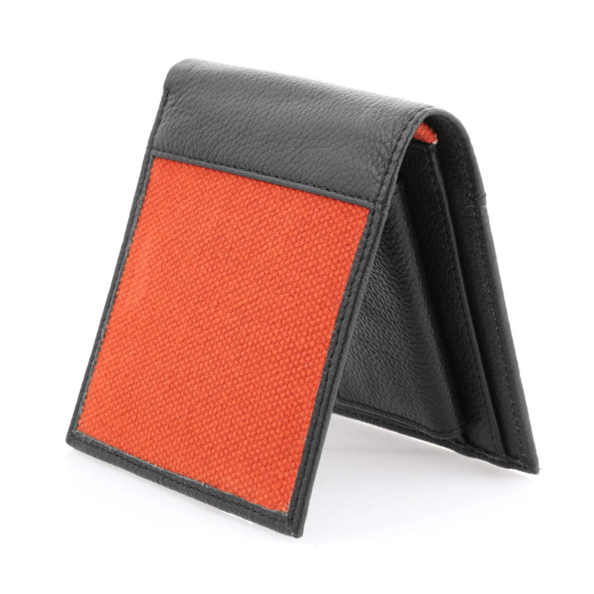TZARO Canvas Genuine Leather Wallet: IQPRSLTHR043