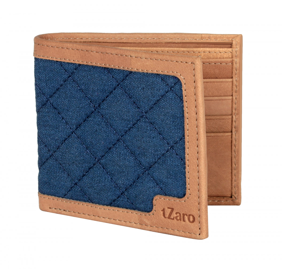 TZARO Genuine Leather Wallet: IQPRSLTHR073