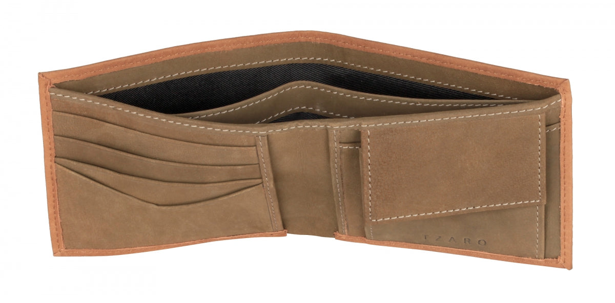 TZARO Genuine Leather Wallet: IQPRSLTMD077