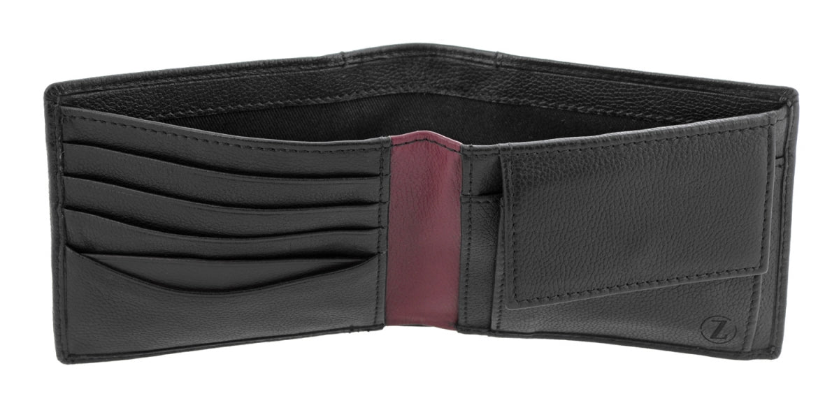 TZARO Genuine Leather Wallet: IQZPMADWL056