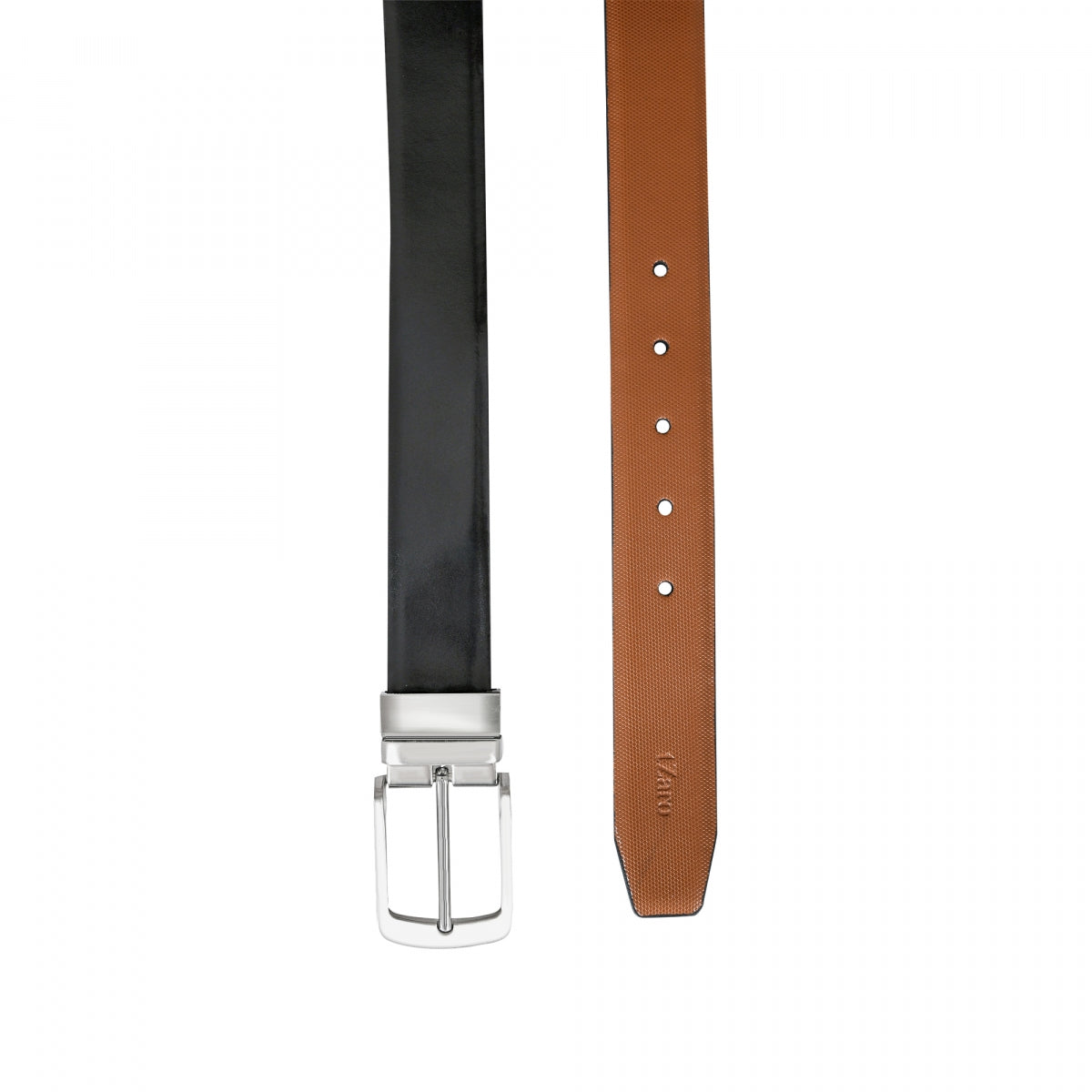 Italian Genuine Leather Reversible Belt (Texture Finish) - IQZPRLTH50RV