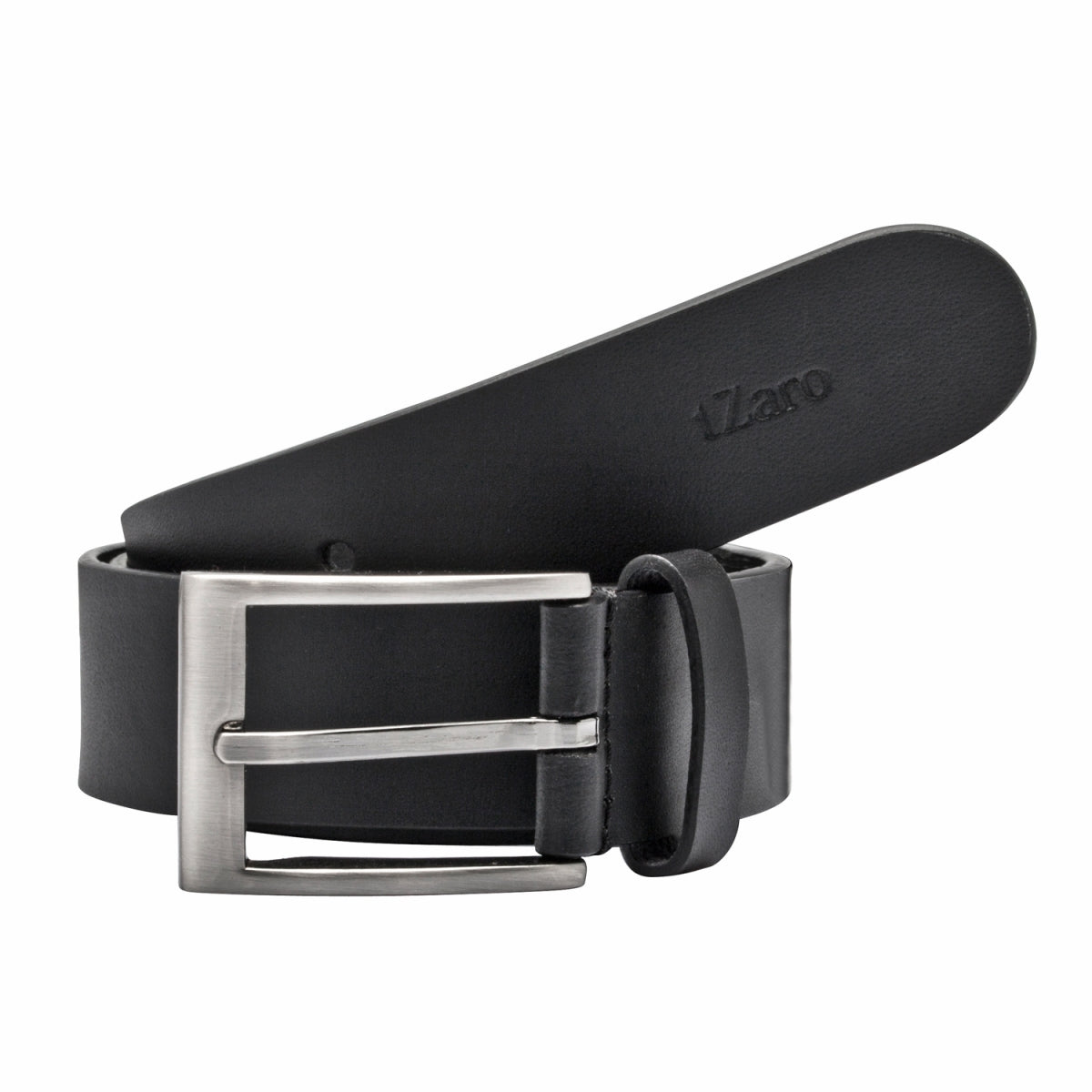 Formal Black Pure Leather Belt - IQZPRLTHBL28