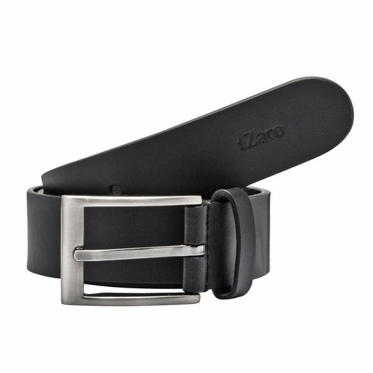 Formal  Black  Pure Leather Belt  - IQZPRLTHBL28