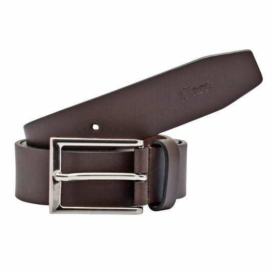 Classic Brown Pure Leather Belt  - IQZPRLTHBL32