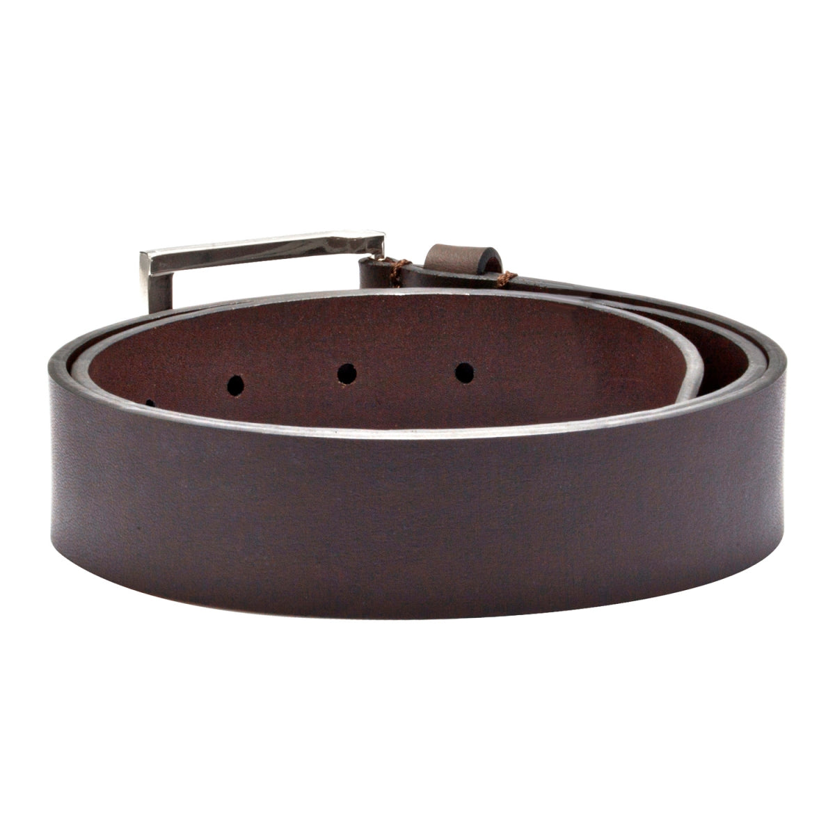 TZARO Classic Dark Tan Genuine Leather Belt - IQZPRLTHBL32