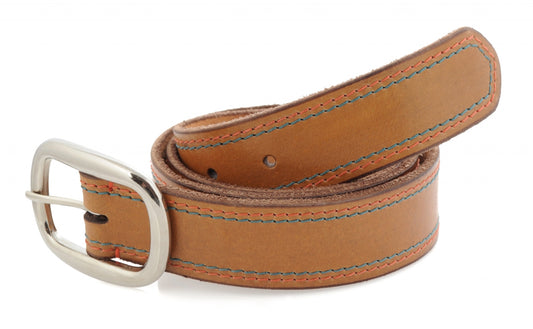 Light Tan Colored Spanish Leather Belt Online