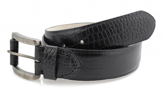 Black Colored Formal Leather Belt Online for Men Online