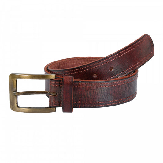 Pure Leather (Harness) Casual Tan Belt - IQZPRLTHBLT058