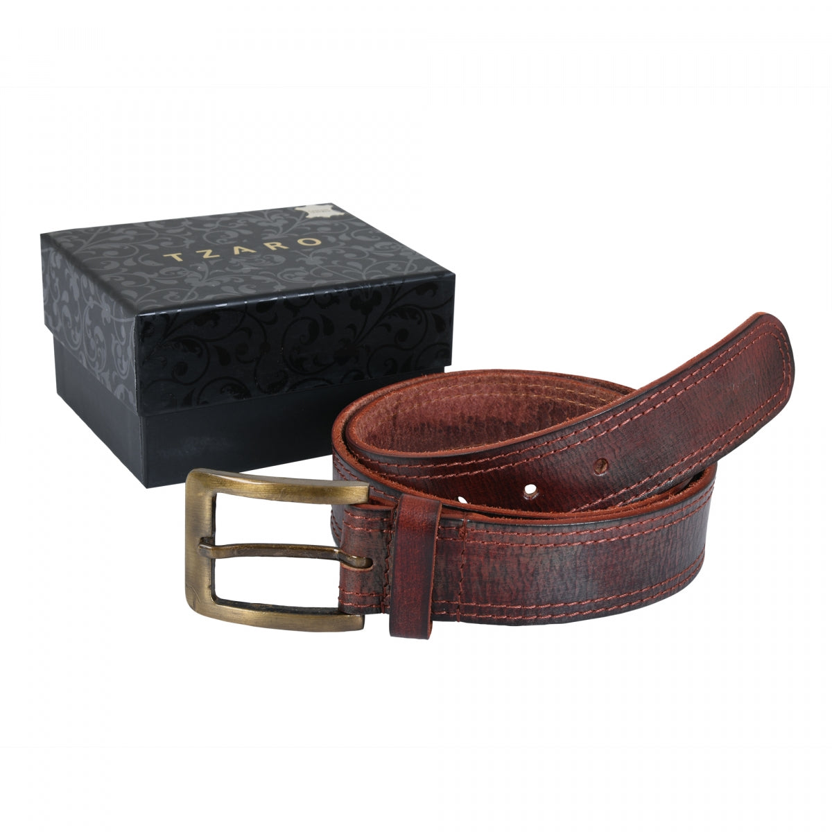 Pure Leather (Harness) Casual Tan Belt - IQZPRLTHBLT058