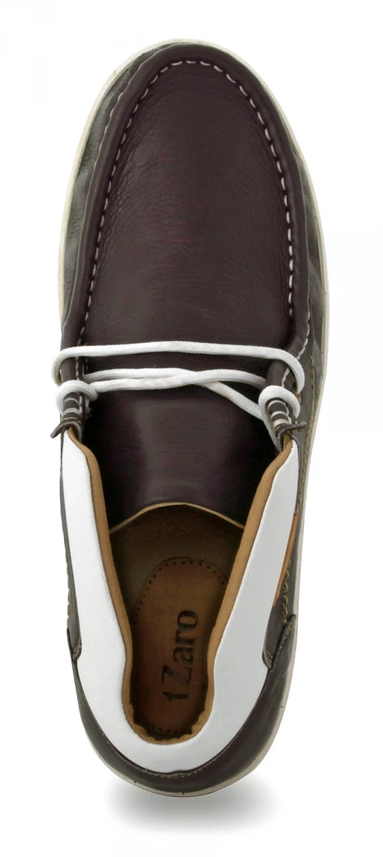 Pure Leather Mid Ankle, Brown Boots - Choco-Bismark, LIV0501BRWN