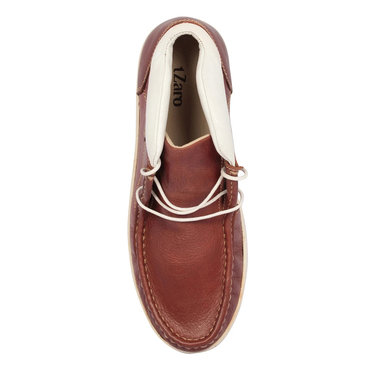 Pure Leather Low Ankle, Tan Boots with Rubber Sole - Bismark (Tan), LIV0502Tan