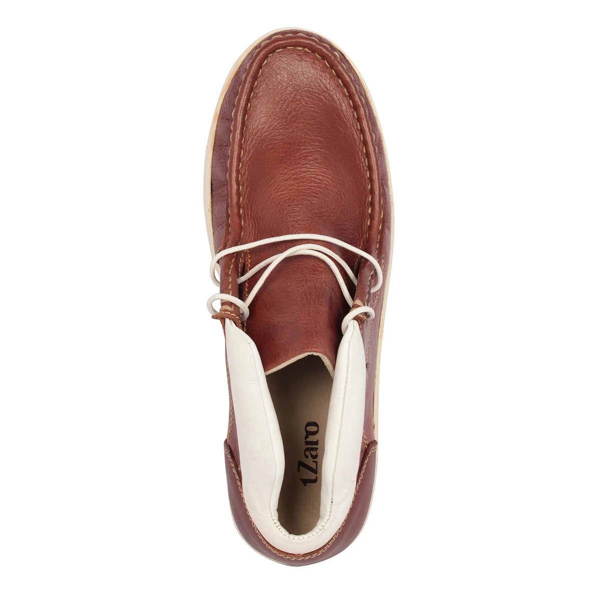 Pure Leather Low Ankle, Tan Boots with Rubber Sole - Bismark (Tan), LIV0502Tan