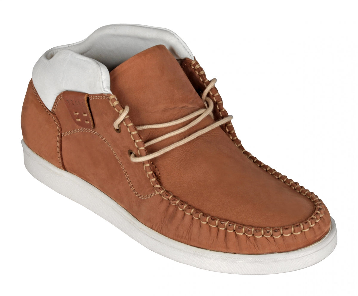 Tan Color Low Ankle Leather Boots Online