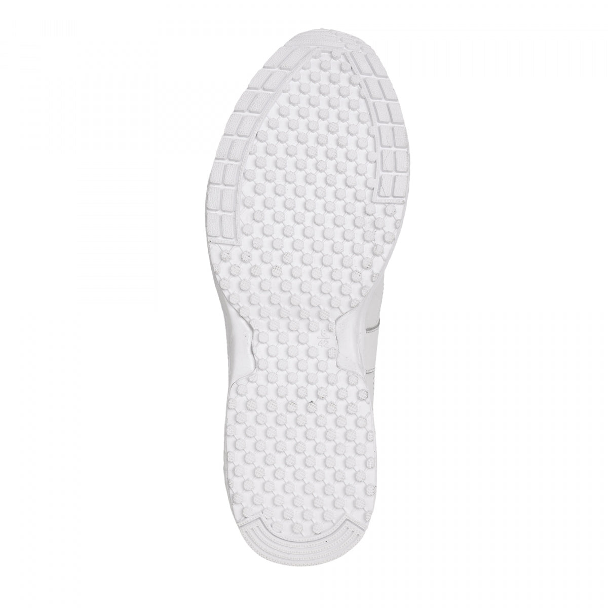 TZARO White Running Shoe with Leather & Powerful Cushioning - MarathonJCO
